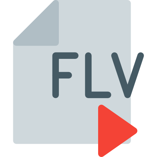 flv Pixel Perfect Flat icon