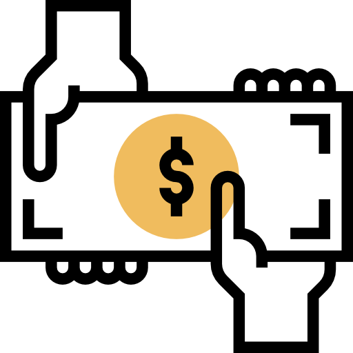 Деньги Meticulous Yellow shadow иконка