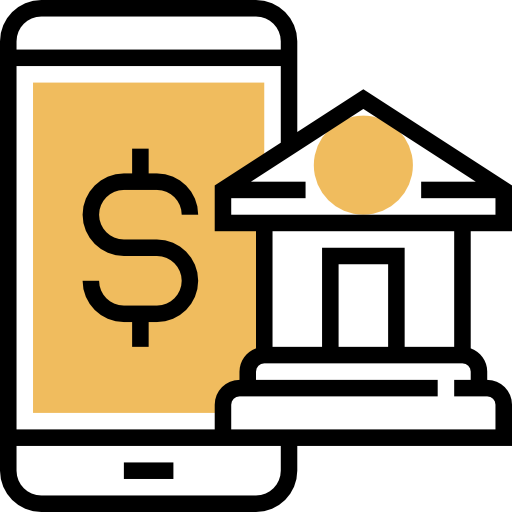 Online banking Meticulous Yellow shadow icon