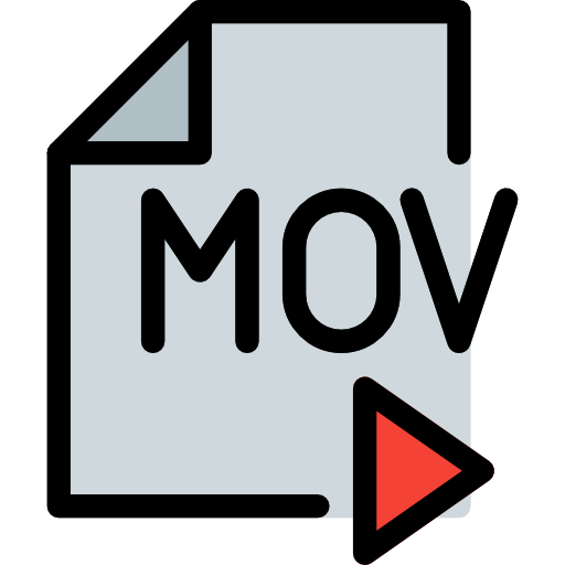 Mov Pixel Perfect Lineal Color icon