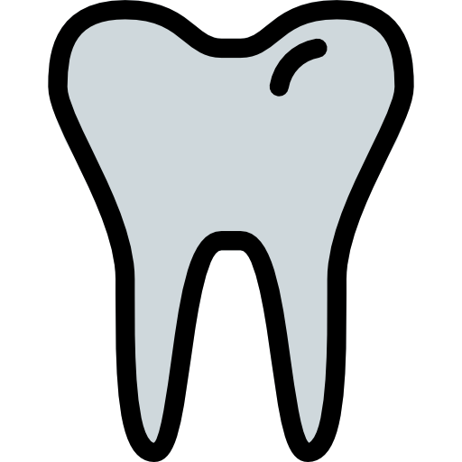 Tooth Pixel Perfect Lineal Color icon