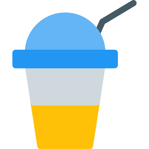 Milkshake Pixel Perfect Flat icon