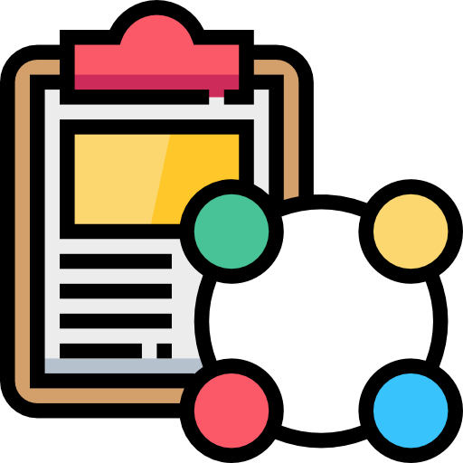 document Meticulous Lineal Color icoon