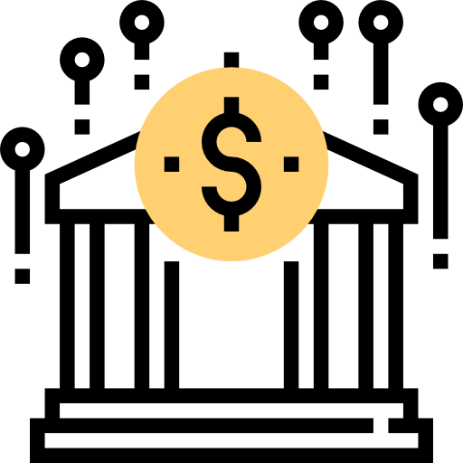 bank Meticulous Yellow shadow ikona