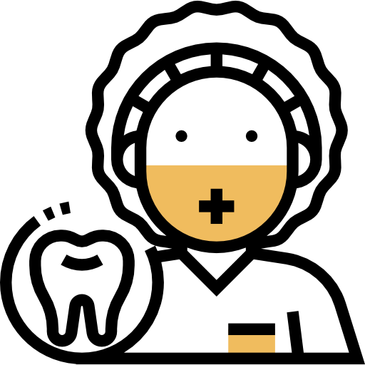 Dentist Meticulous Yellow shadow icon