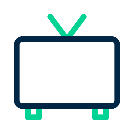tv Generic Outline Color icona