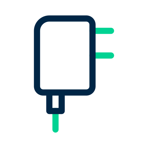 adapter Generic Outline Color icoon