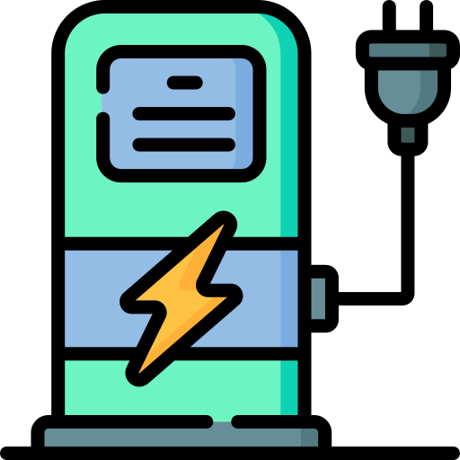 elektrizitätsstation Special Lineal color icon