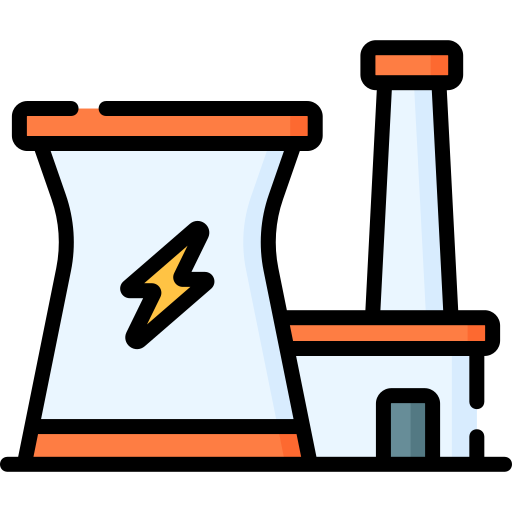Nuclear Energy Special Lineal color icon