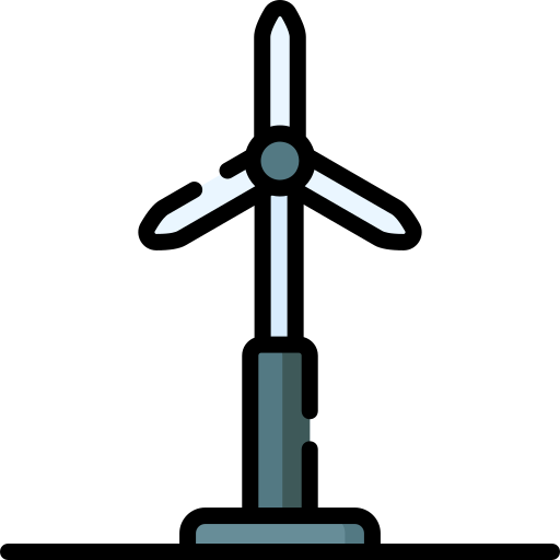 Wind Energy Special Lineal color icon