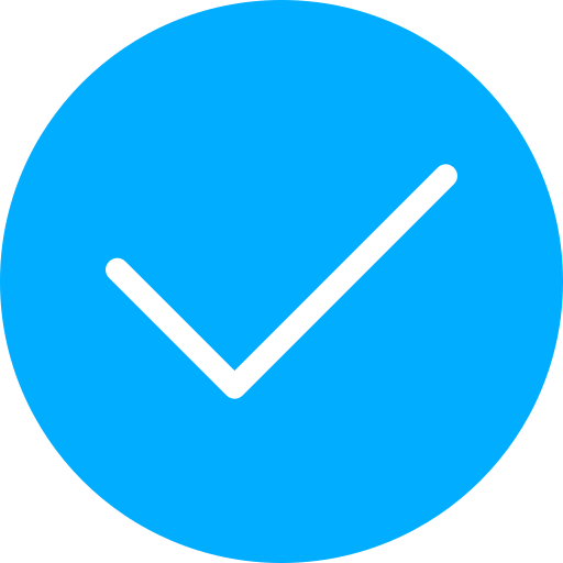 prüfen Generic Blue icon