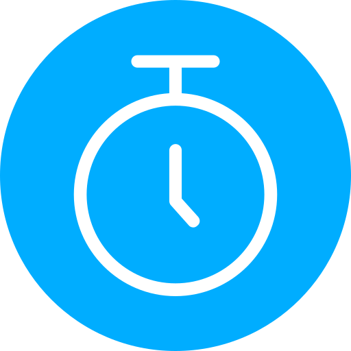 cronómetro Generic Blue icono