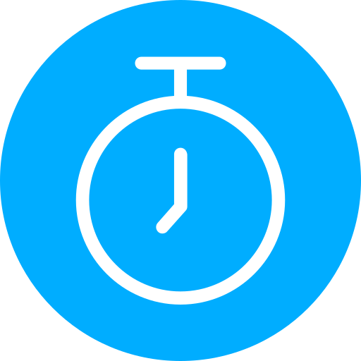 Chronometer Generic Blue icon