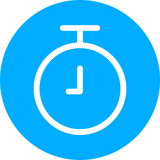 chronomètre Generic Blue Icône