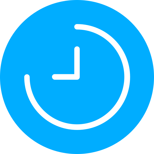 hora Generic Blue icono
