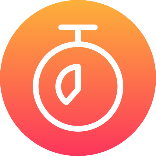 chronometer Generic Flat Gradient icon