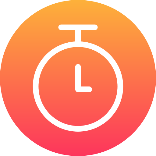 chronometr Generic Flat Gradient ikona