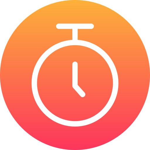 Chronometer Generic Flat Gradient icon