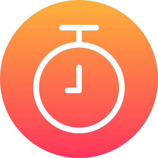 chronometer Generic Flat Gradient icon
