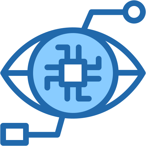 Бионический глаз Generic Blue иконка