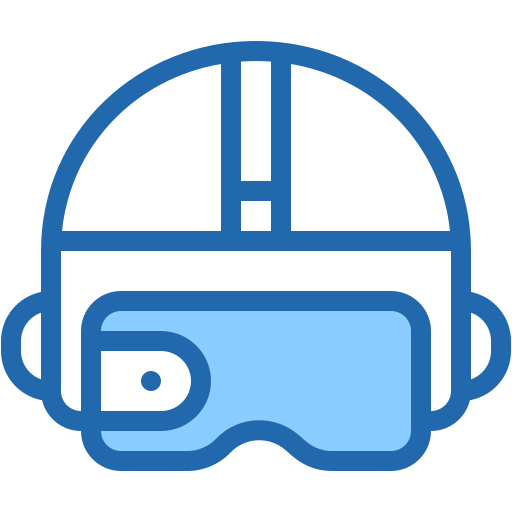 virtual-reality-brille Generic Blue icon