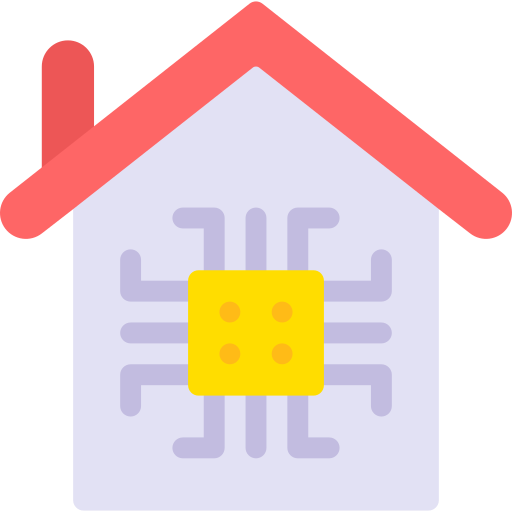 casa inteligente Generic Flat icono