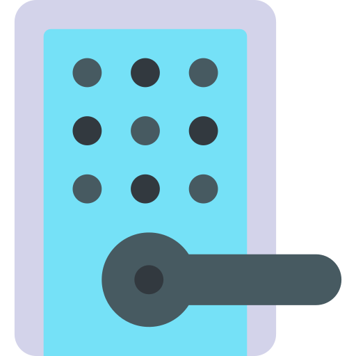 Door Handle Generic Flat icon