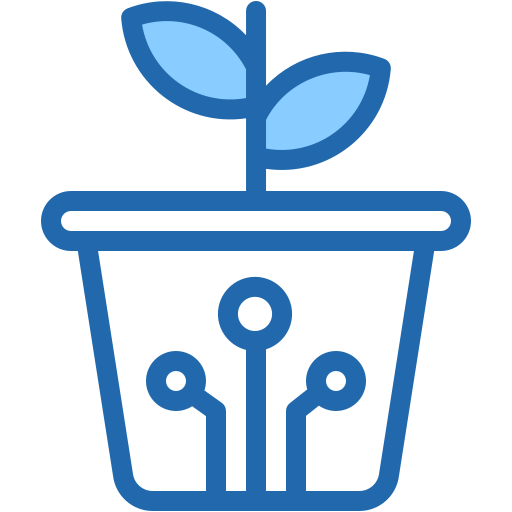 smart farm Generic Blue icon