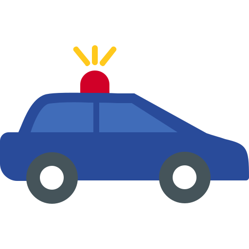 Police van Generic Flat icon