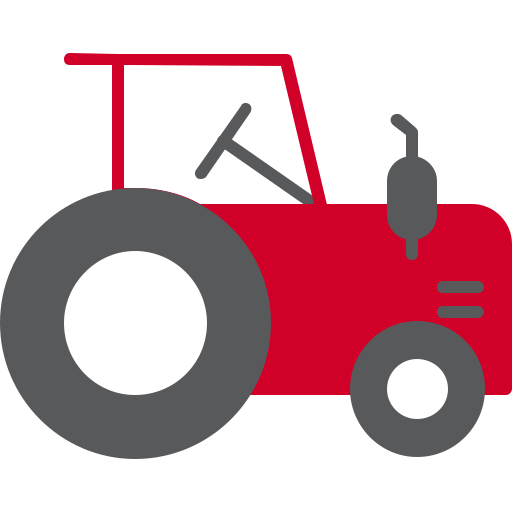 tractor Generic Flat icono