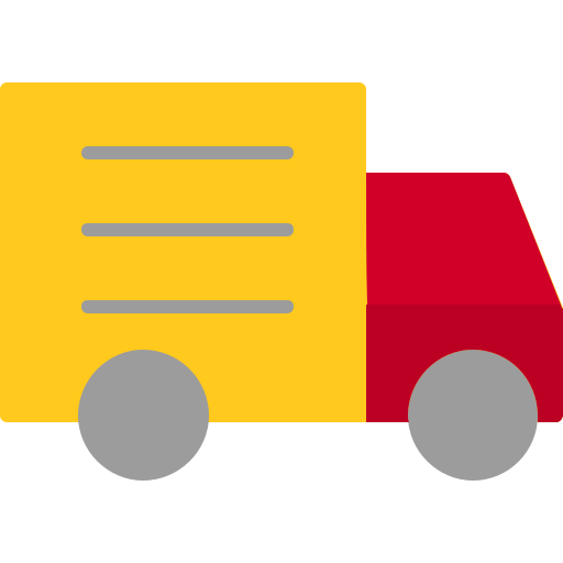 ciężarówka dostawcza Generic Flat ikona