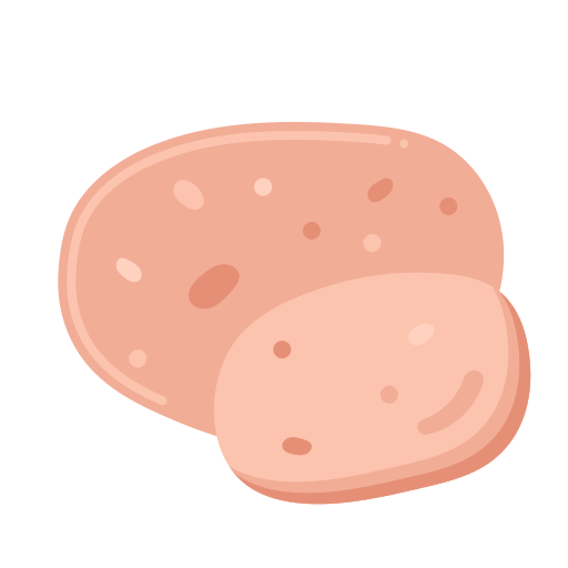 Potato Generic Flat icon