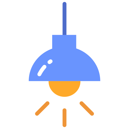 ハンギングランプ Generic color fill icon