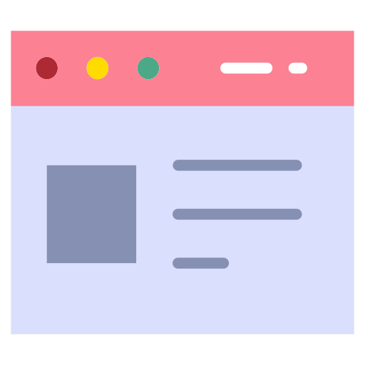 webサイト Generic color fill icon