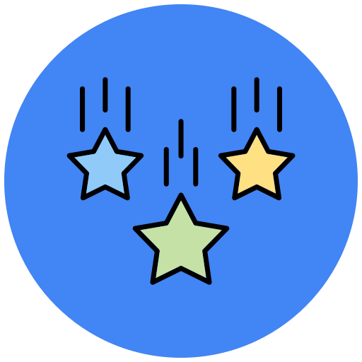 Stars Generic Outline Color icon
