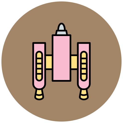 plecak odrzutowy Generic Outline Color ikona