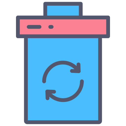 spazzatura Generic color outline icona