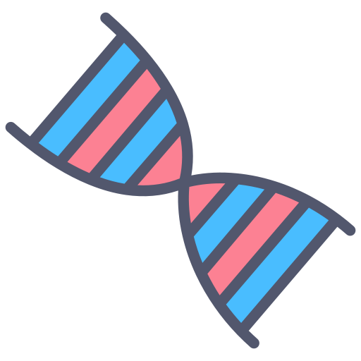 dna Generic color outline icona
