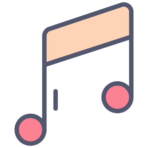 음악 공책 Generic color outline icon