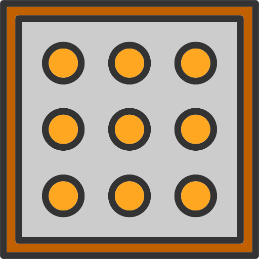 Dots Generic Outline Color icon