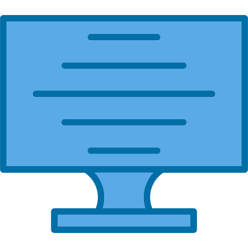 Vertical Generic Blue icon