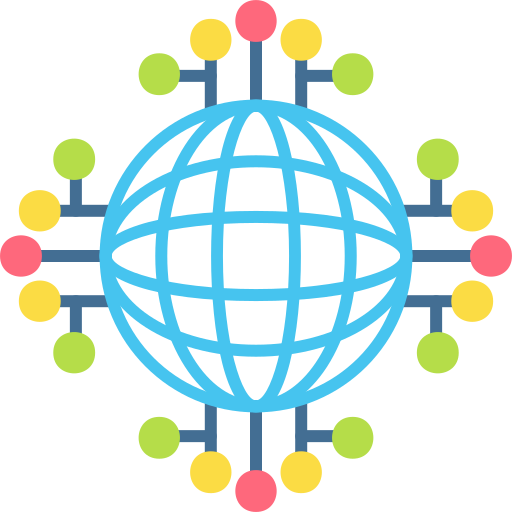Глобальная сеть Generic Flat иконка