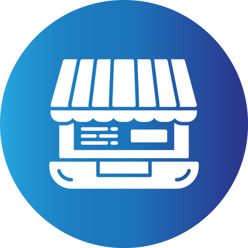 e-commerce Generic Blue icon
