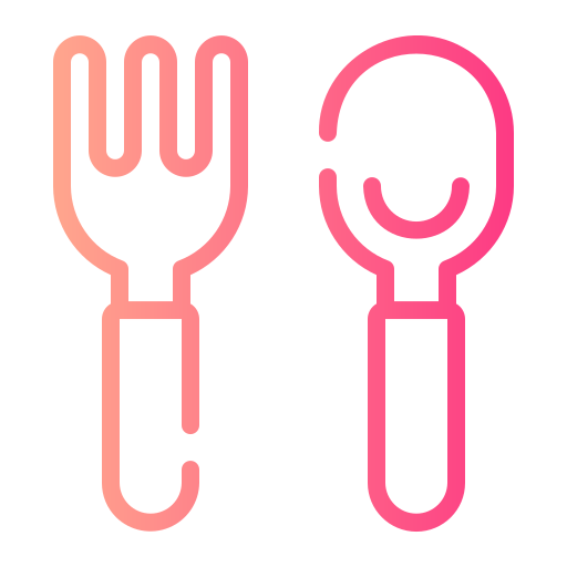 Baby cutlery Generic Gradient icon
