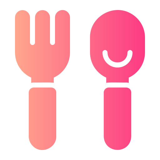 Baby cutlery Generic Flat Gradient icon