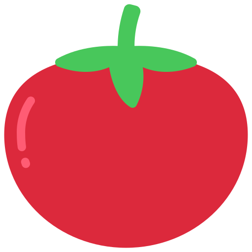 Tomato Juicy Fish Flat icon