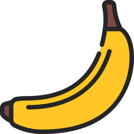 banaan Juicy Fish Soft-fill icoon