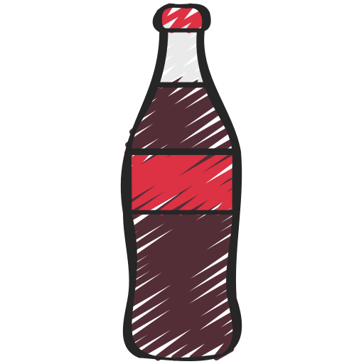 Soda Bottle Juicy Fish Sketchy icon