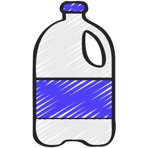 melk fles Juicy Fish Sketchy icoon