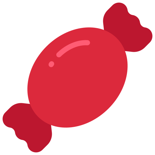 Candy Juicy Fish Flat icon